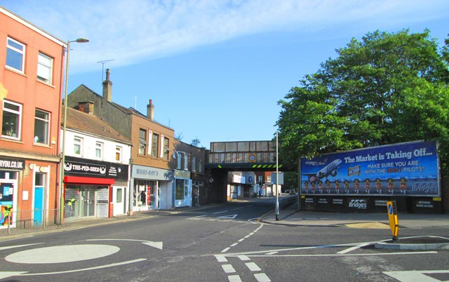 Closure of Aldershot high street for railway bridge replacement: revised dates: Aldershot High Street