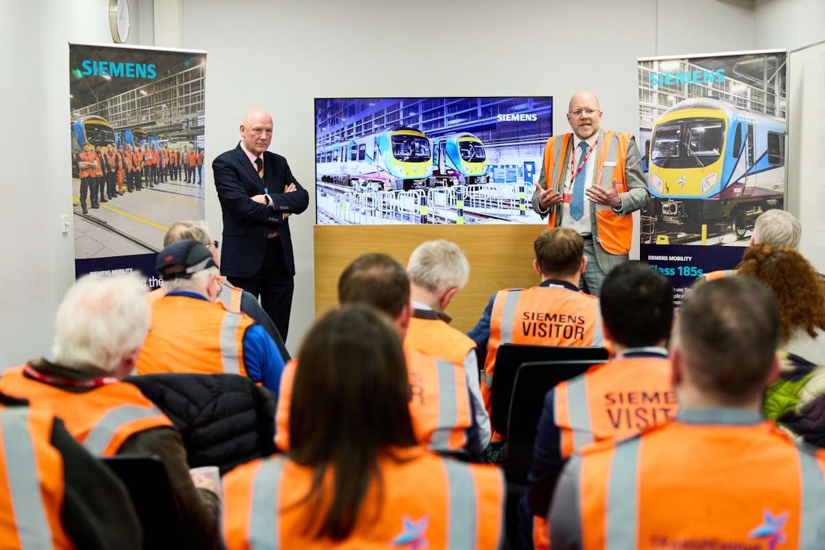 Simon Wildgoose and Paul Staples Siemens & TPE Cl 185 event