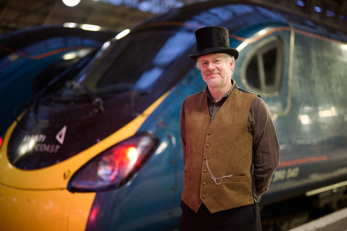 Avanti West Coast Customer Service Assistant, Geoff Baker, has written and produced Railway 200: a new theatre show to celebrate 200 years of the UK's railway