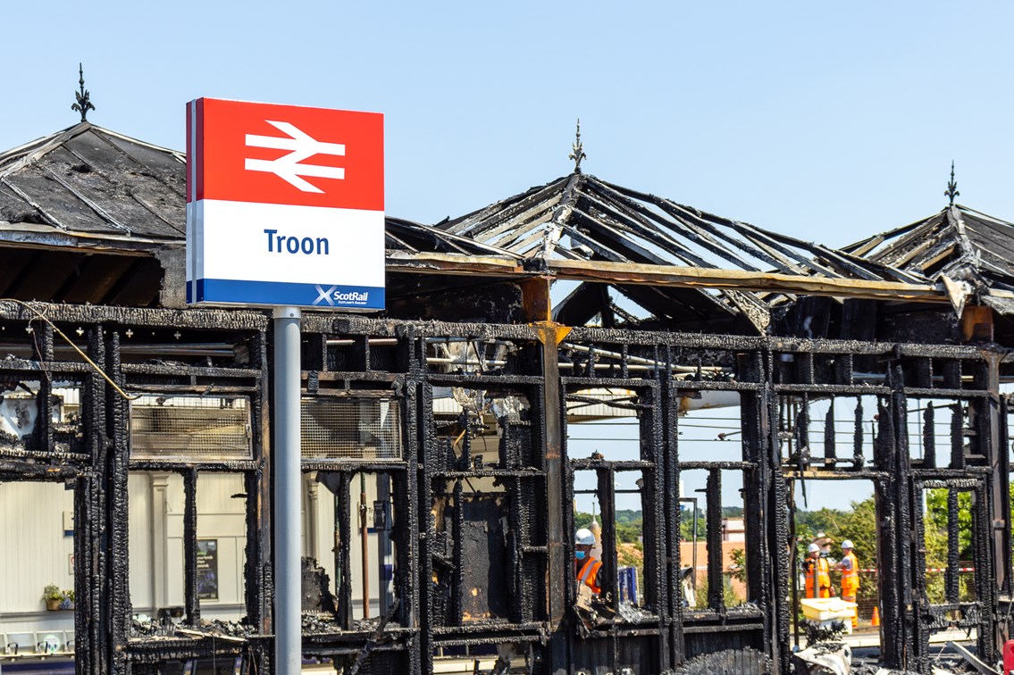 Rail lines through Troon set to reopen: Troon - July 21 1