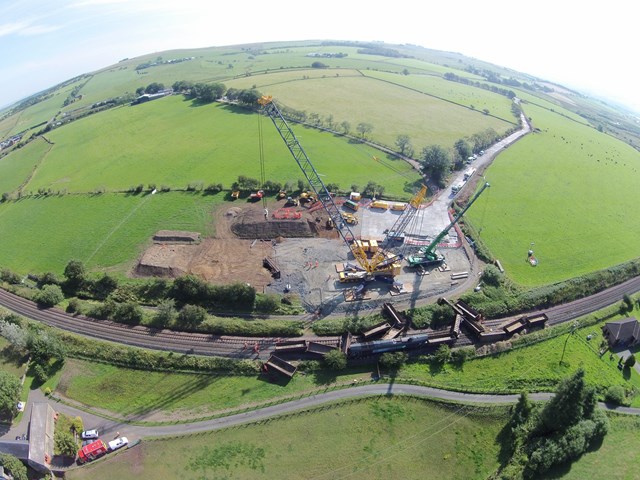 CUMNOCK DERAILMENT: RECOVERY WORKS UPDATE: derail1