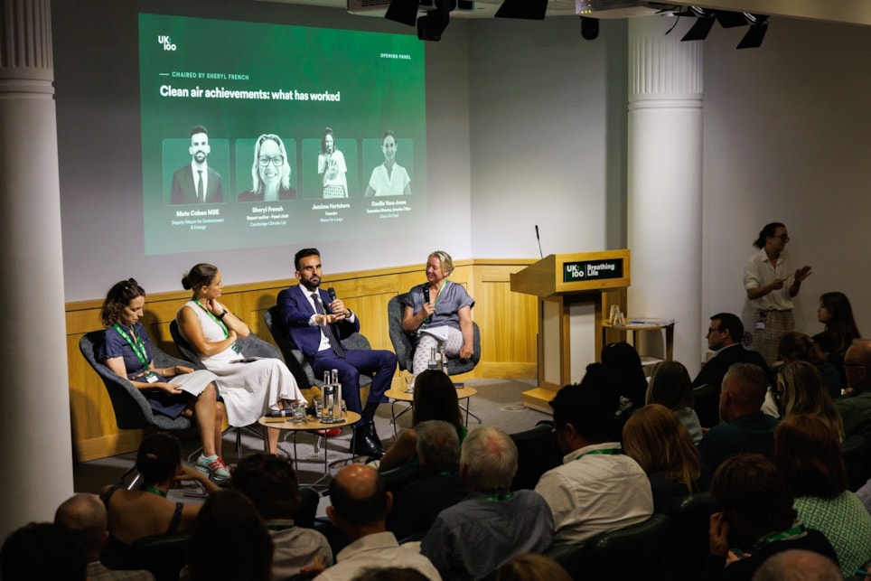 UK100 clean air event- stakeholder blog