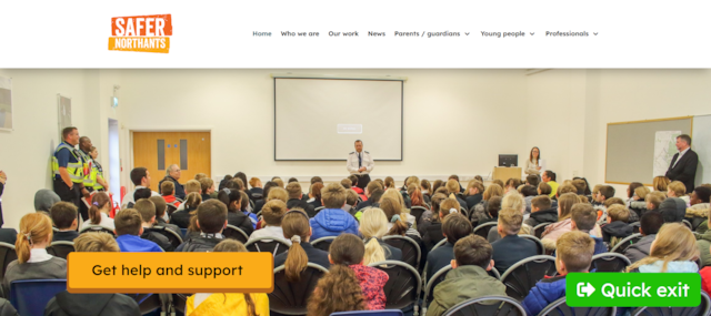 Safer Northants Homepage