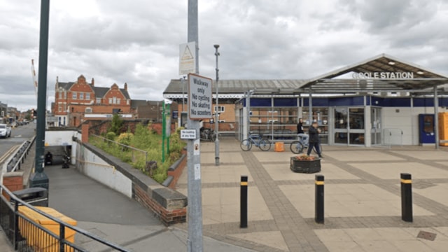 REMINDER: Pump replacement project begins at Goole station subway next week: Goole station, and subway (left)