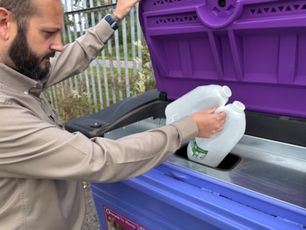 Purple bin ZWS