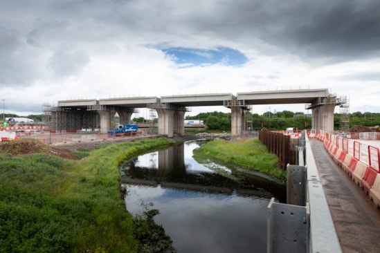 River Cole realignment and M42 Coleshill South viaduct