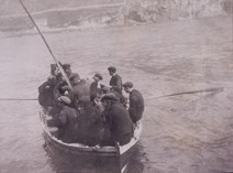 st kilda ferry boat: A St Kildan ferry boat, c1913
National Records of Scotland, GD1/713/1
