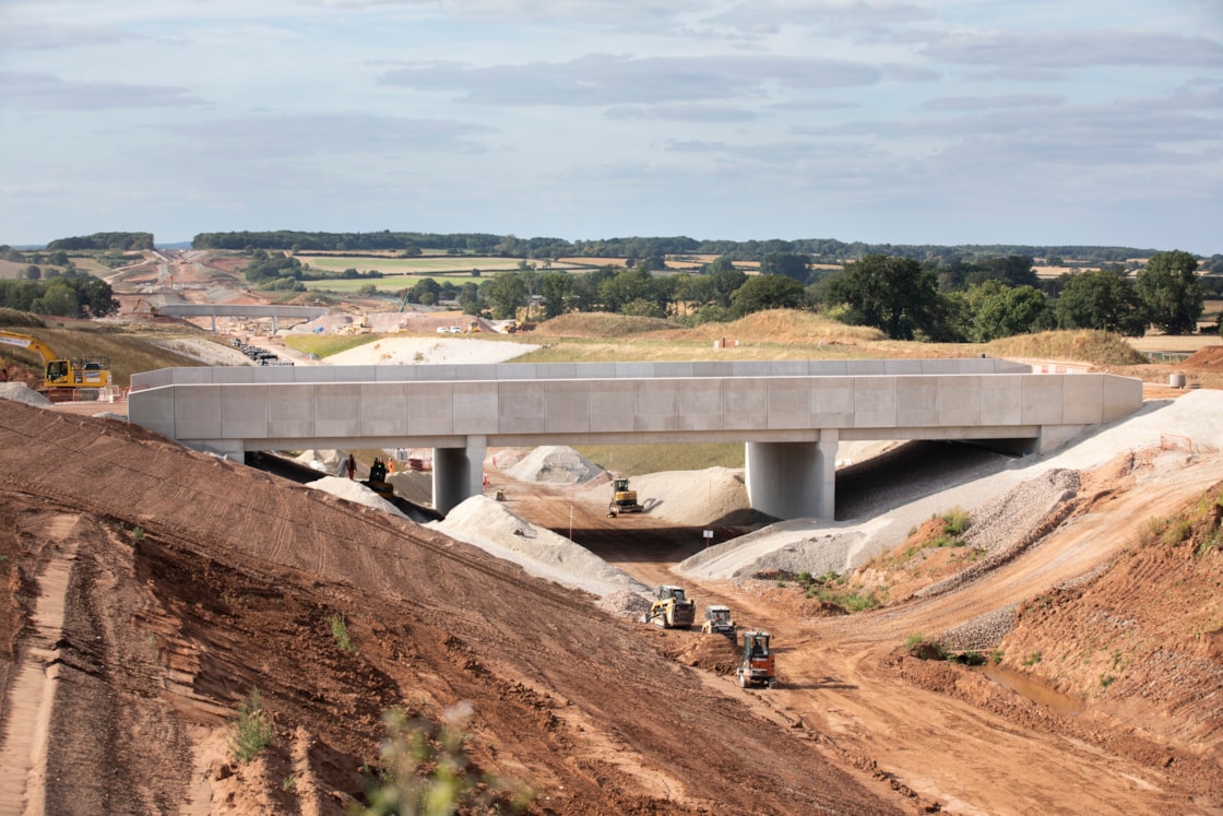 HS2 earthworks August 2025