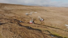 Peatland restoration work at Wemyss & March Estate - Credit Swift Films Peatland ACTION