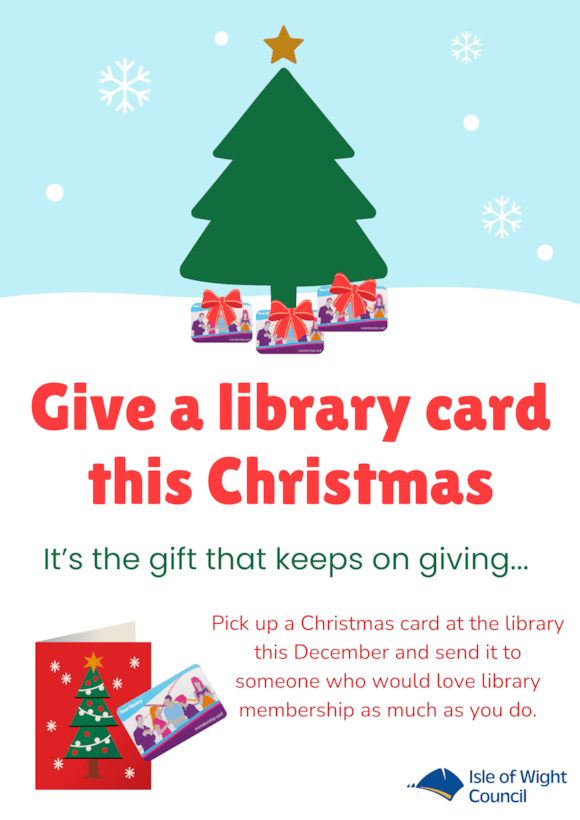 Give a library card this Christmas: Give a library card (3)