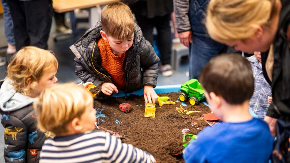 Autumn Explorers at the National Museum of Rural Life. Image credit © Andy Catlin
