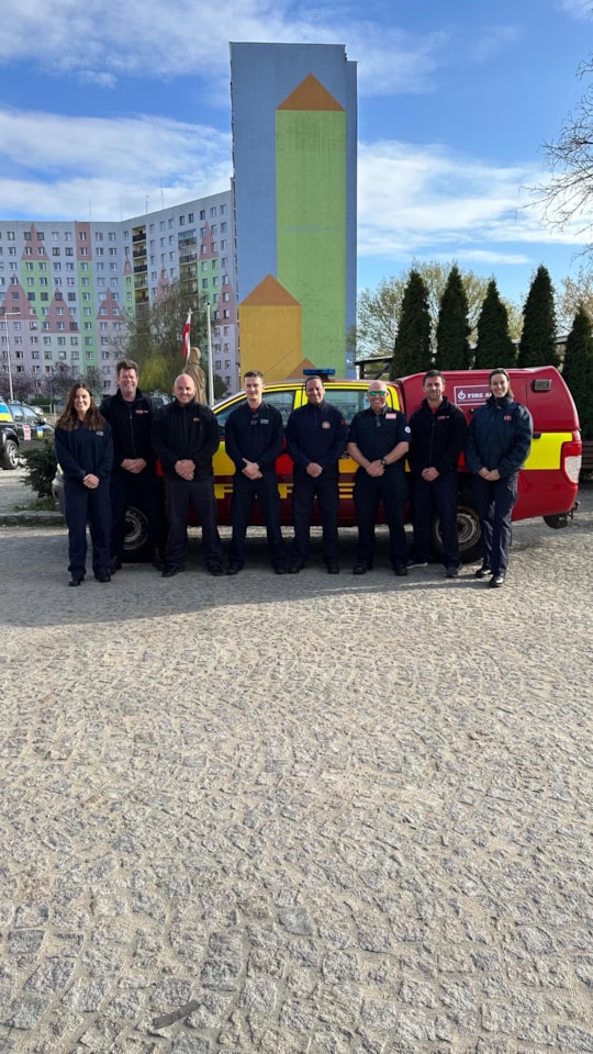 London Fire Brigade - Ukraine Convoy April 2025 3