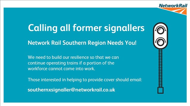 Signallers appeal: We need former signallers to help us keep the railway running