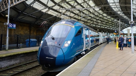 First Evero departure from Liverpool to London crop