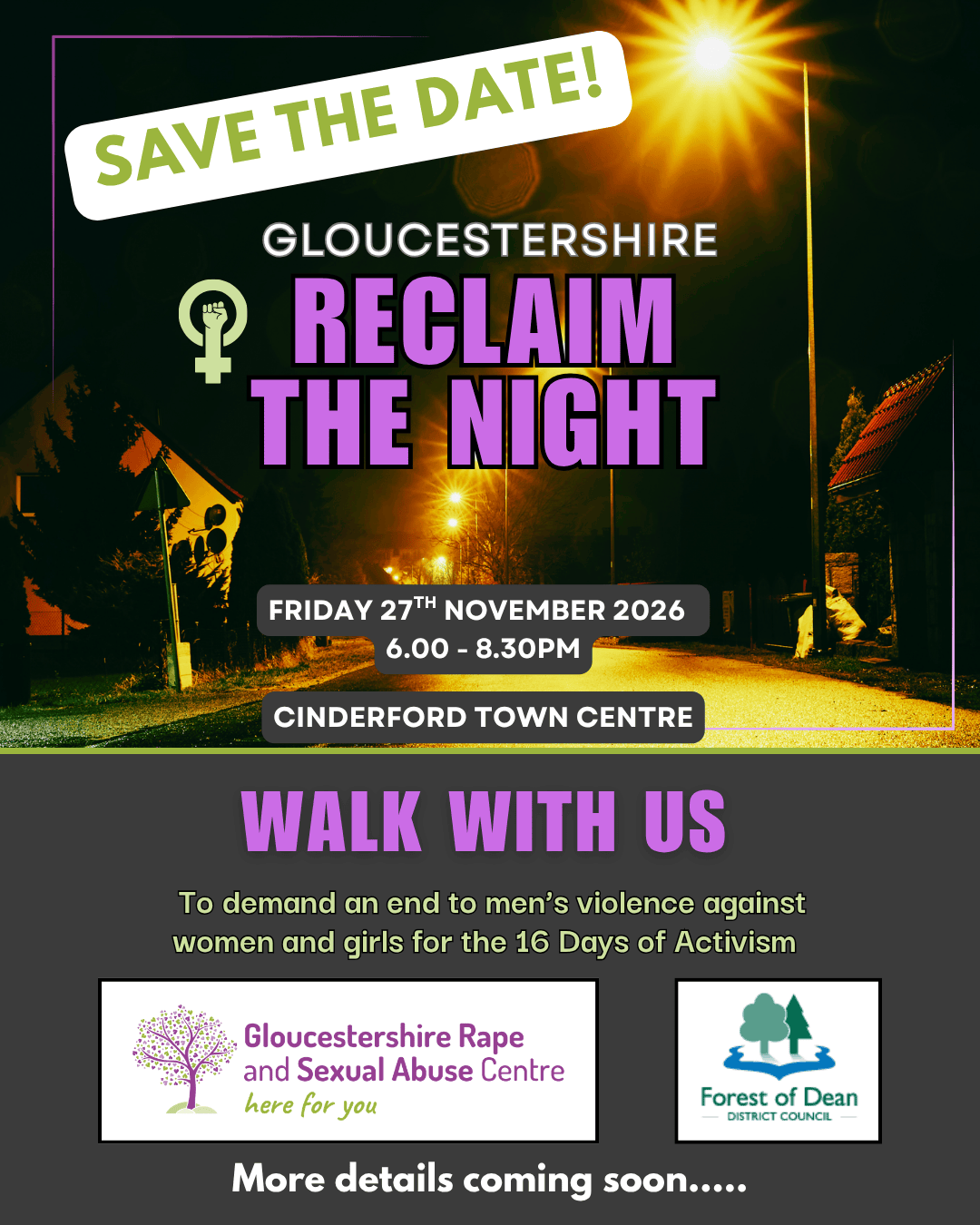 Reclaim the Night 2026