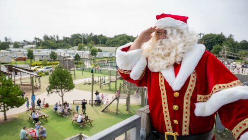 Father Christmas takes summer staycation at Haven