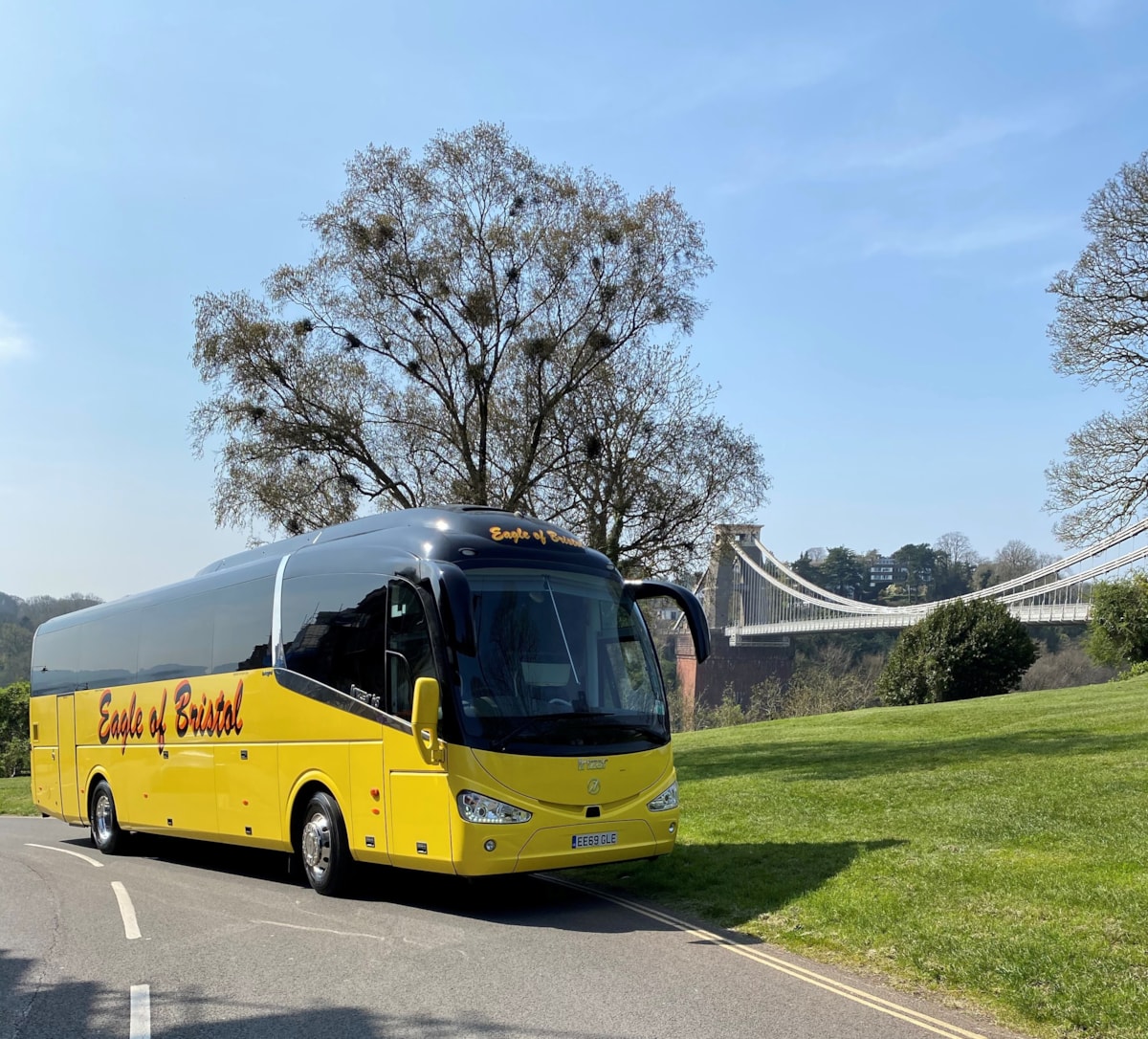 Eagle Coaches Vehicle Bristol crop