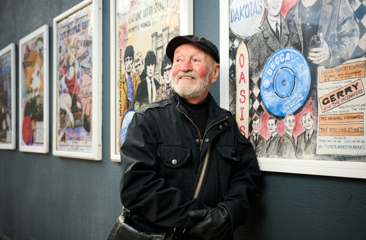 Pete Maclaine, the singer with Pete Maclaine and The Clan, and friend of The Beatles