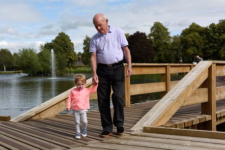 Tom Russell with granddaughter Jessica (2)