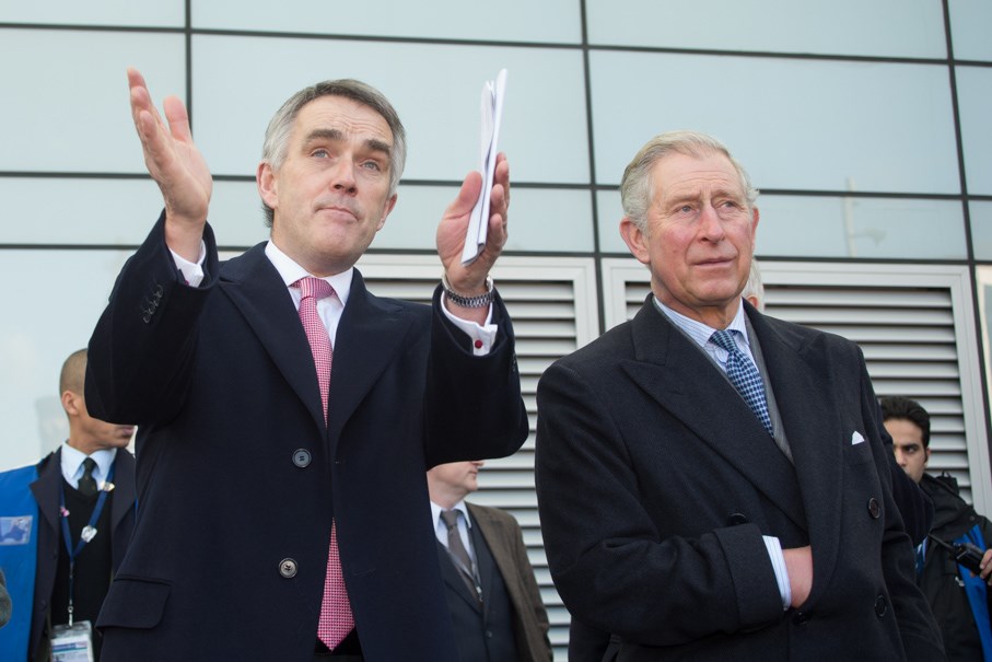 Robin Gisby and the Prince of Wales: Robin Gisby and the Prince of Wales