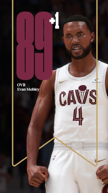 NBA 2K25 Ratings Update Evan Mobley 2