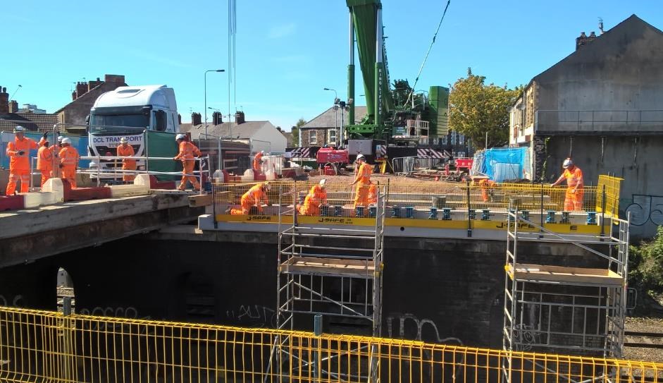 Passengers reminded to check before travelling ahead of railway upgrade work: The first phase of demolition took place over the August bank holiday weekend last year