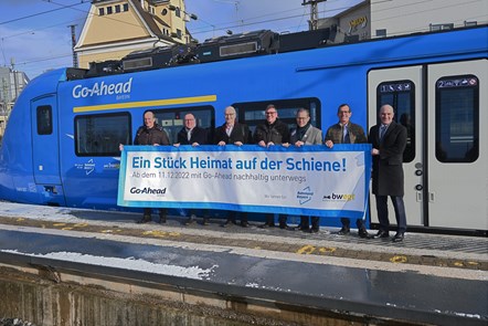 Launch event for Go-Ahead's new rail service in Bavaria, December 2022