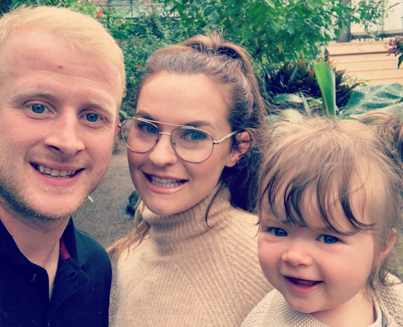 Baby Bella meets Tayside ambulance crew who swooped to the rescue: Grace family 1