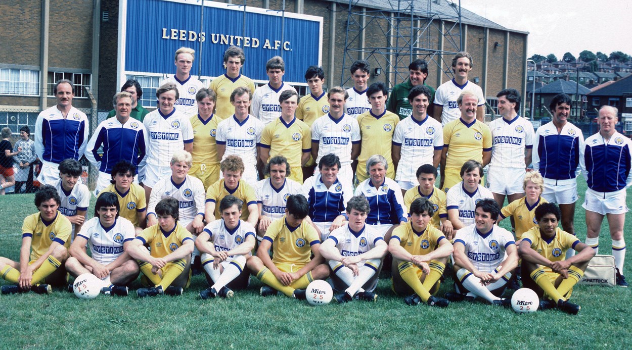 Leeds to Innovation online: Leeds United were sponsored by Systime during their 1983/84 season. Picture credit LUFC.