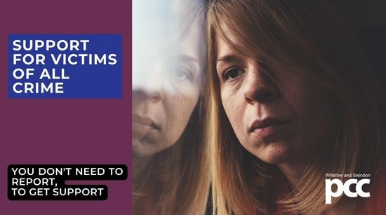 Campaign launched by the OPCC says victims don’t need to report to get support: 1 (2)