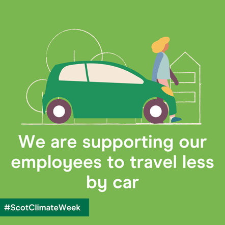 Social Asset - Travel less by car - 1080x1080 - Climate Week