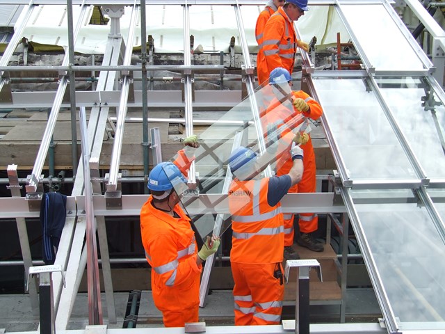 WAVERLEY BREAKS THE PANE BARRIER: First New Waverley Glazing Fitted