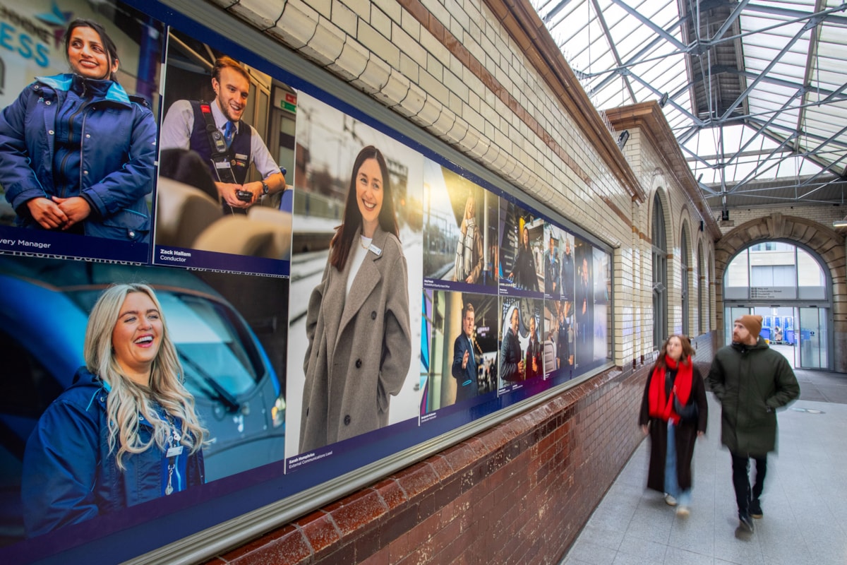 A new photography exhibition has launched in two major train stations, celebrating the diversity of the team behind TransPennine Express 3