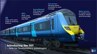 New trains for Southeastern passengers returning to rail: Class 707 infographic revised