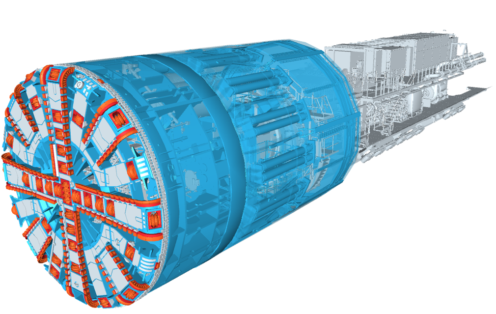 Tunnel Boring Machine Tbm 3d Model June