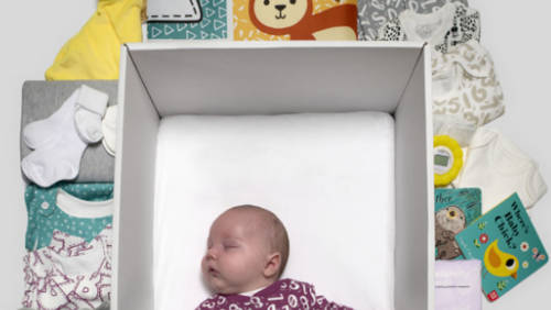 Inside Scotland's Baby Box