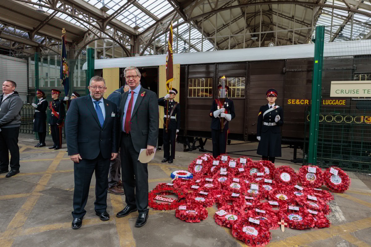 Southeastern and Port of Dover Remembrance Event - 5th November 2025-7