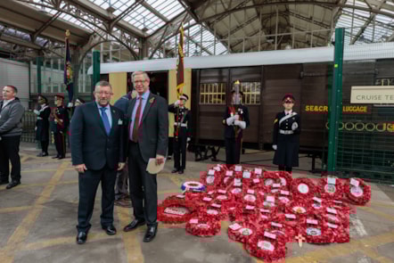 Southeastern and Port of Dover Remembrance Event - 5th November 2025-7