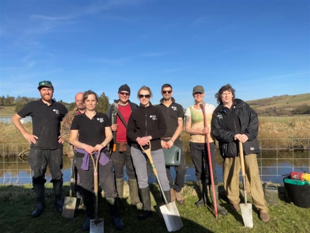 Team shot - tree planting day