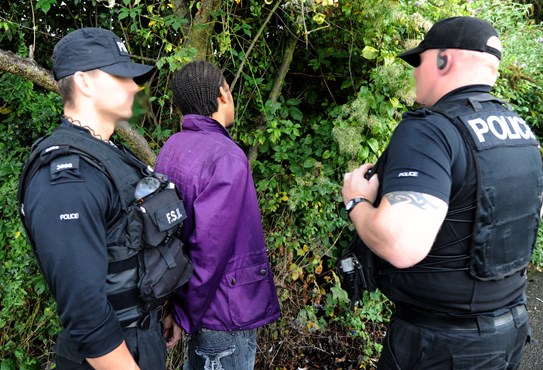 Crime statistics show slowing increase in knife crime: AArest3