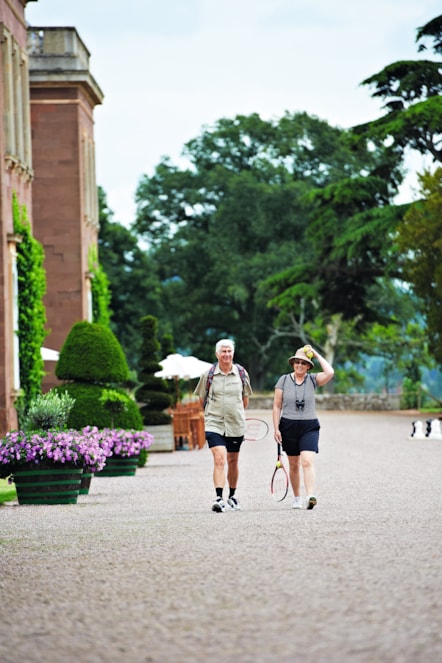 Holme Lacy House Tennis