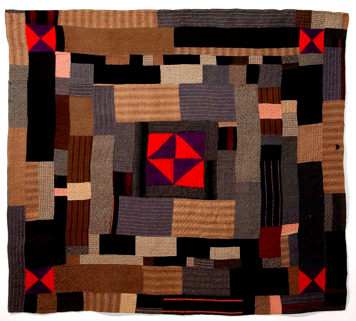 Patchwork quilt - by permission of Amgueddfa Cymru - Museum Wales