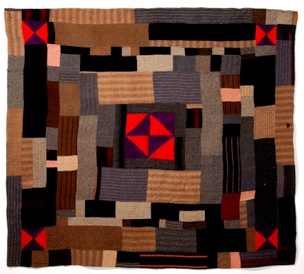 Patchwork quilt - by permission of Amgueddfa Cymru - Museum Wales
