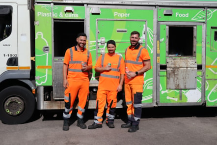 Waste and recycling - hot weather