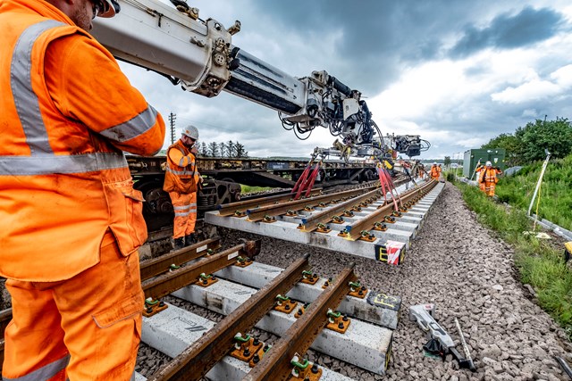 Aberdeen-Inverness line to reopen on-time for passengers: Generic track renewals pic