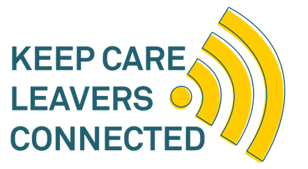 Keep Care Leavers Connected - campaign logo