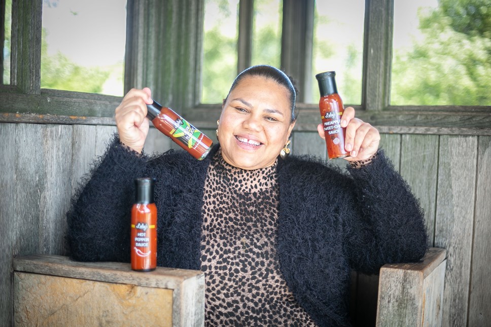 Natalie Dinning, owner of Islington family business Lesley's Sauces-3