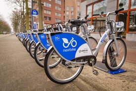 Bike-sharing scheme, Maastricht, Netherlands