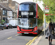 TfL Image - Electric Bus 58: TfL Image - Electric Bus 58