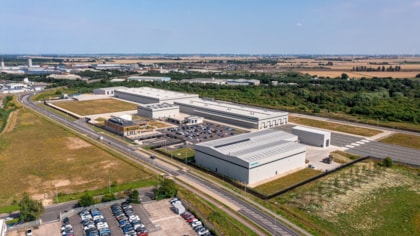 New Goole Train Manufacturing Facility opening marks significant milestone for Siemens Mobility's commitment to the North of England: Image 28 - Outside Drone Shot (3)